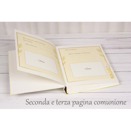 KIT1 - 3 Album fotografie Comunione e 1 Album Cresima  23x30 - 30 fogli