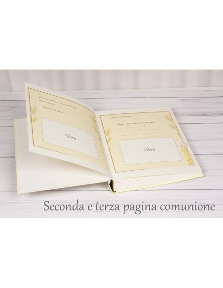KIT1 - 3 Album fotografie Comunione e 1 Album Cresima  23x30 - 30 fogli