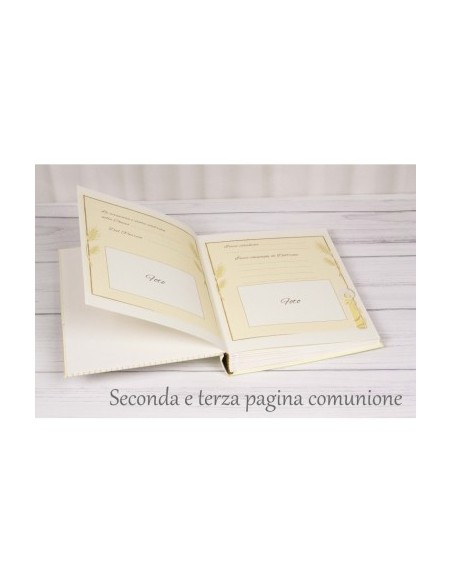 KIT4 - 2 Album fotografie Generico 1 Album foto Comunione e 1 Album Laurea 23x30 - 30 fogli