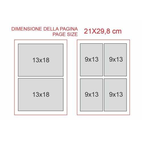 KIT3 - 3 Album fotografie Comunione e 1 Album Laurea 23x30 - 30 fogli