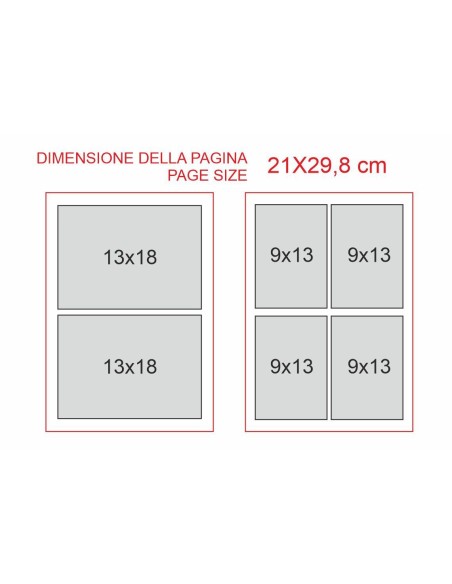 KIT3 - 3 Album fotografie Comunione e 1 Album Laurea 23x30 - 30 fogli