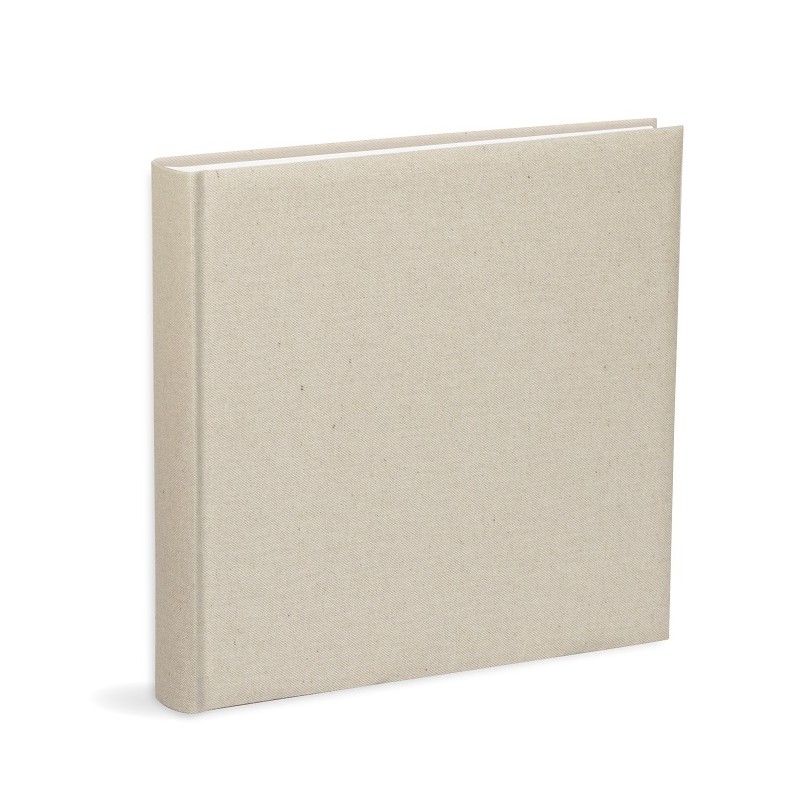 Album 31x31/40fg in tessuto lino