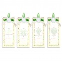 Kit 4 Segnalibro Bomboniere Segnaposto Comunione, Cresima con Gesso Calice