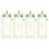 Kit 4 Segnalibro Bomboniere Segnaposto Cresima, Gesso Prima Comunione