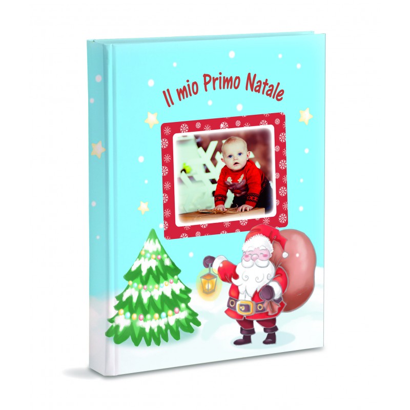 Album Foto "il Mio Primo Natale" con Babbo Natale