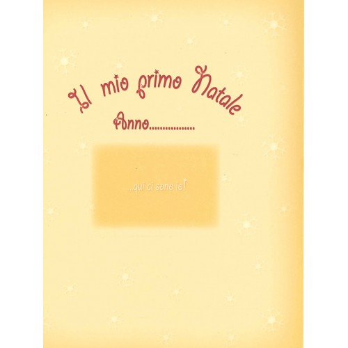 Album Foto &quot;il Mio Primo Natale&quot; con Babbo Natale